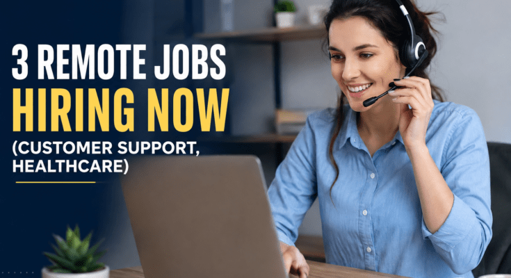remote jobs hiring now